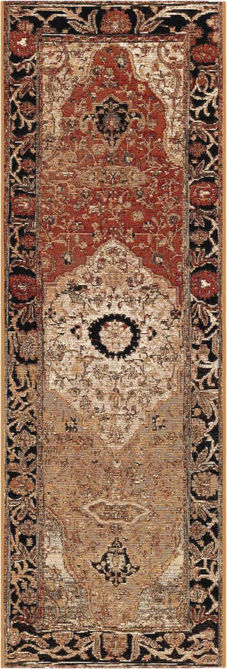 Detail image of 2' x 6' Easy-Clean Traditional Indoor / Outdoor Runner Rug