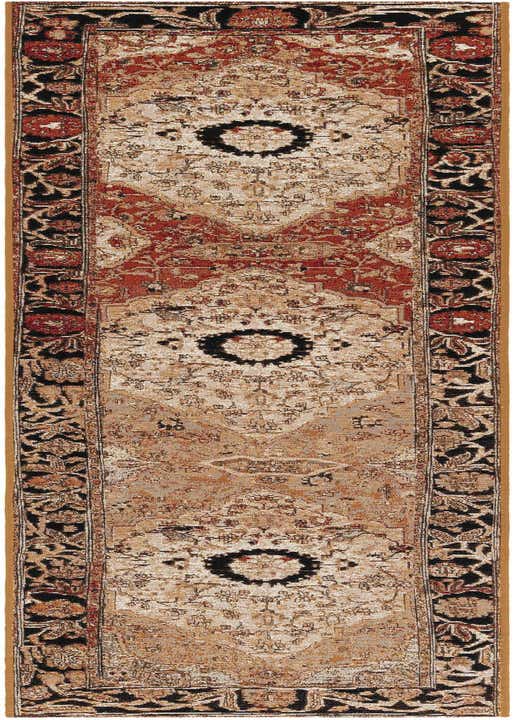2' x 8' Easy-Clean Traditional Indoor / Outdoor Runner Rug