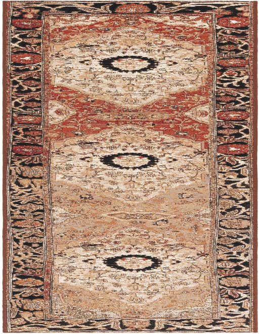 2' x 8' Easy-Clean Traditional Indoor / Outdoor Runner Rug