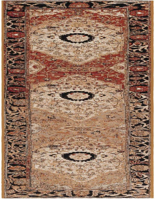 Detail image of 2' x 8' Easy-Clean Traditional Indoor / Outdoor Runner Rug