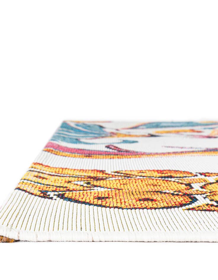 Detail image of 2' x 6'  Washable Traditional Indoor / Outdoor Runner Rug