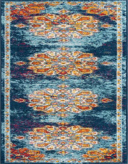 Detail image of 2' 7 x 12' Parker Runner Rug