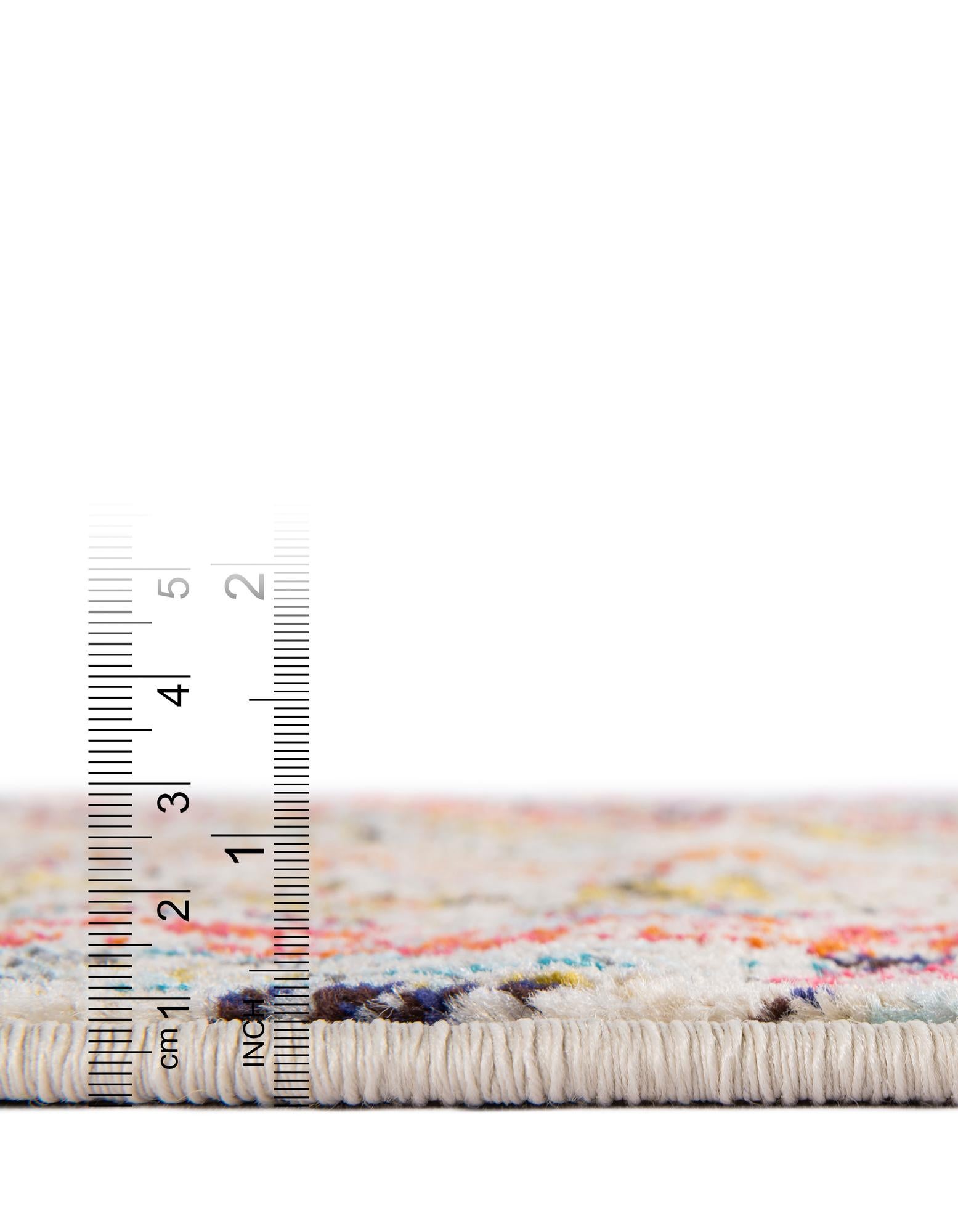 2' 7 x 10' Washable Santa Fe Runner Rug