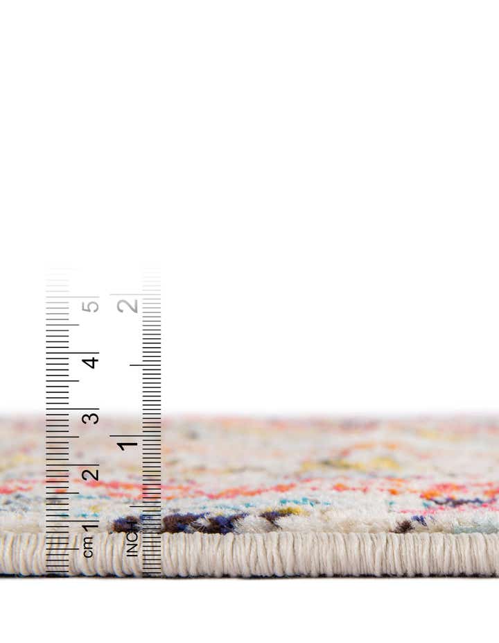 80cm x 365cm Waschbar Santa Fe Läufer Teppich