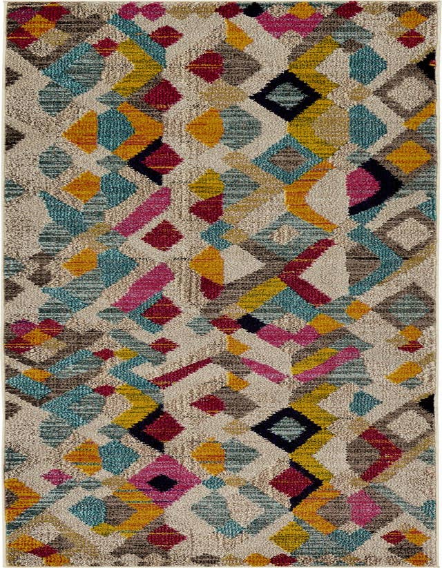 Detail image of 2' 2 x 6' 9 Washable Santa Fe Runner Rug