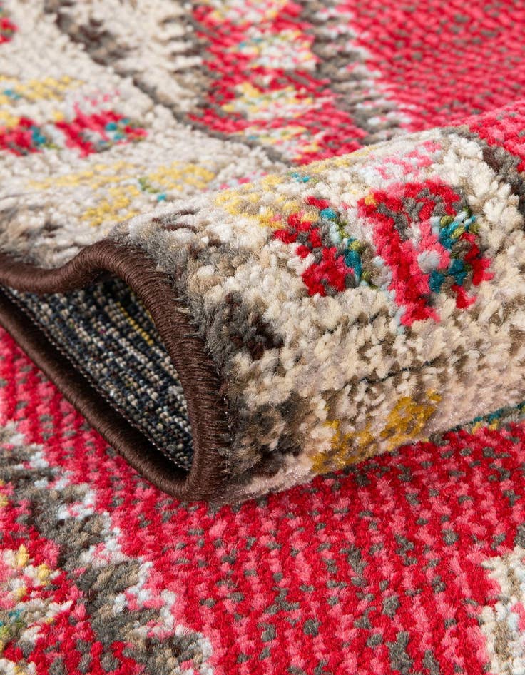 Detail image of 2' 7 x 10'  Washable Santa Fe Runner Rug