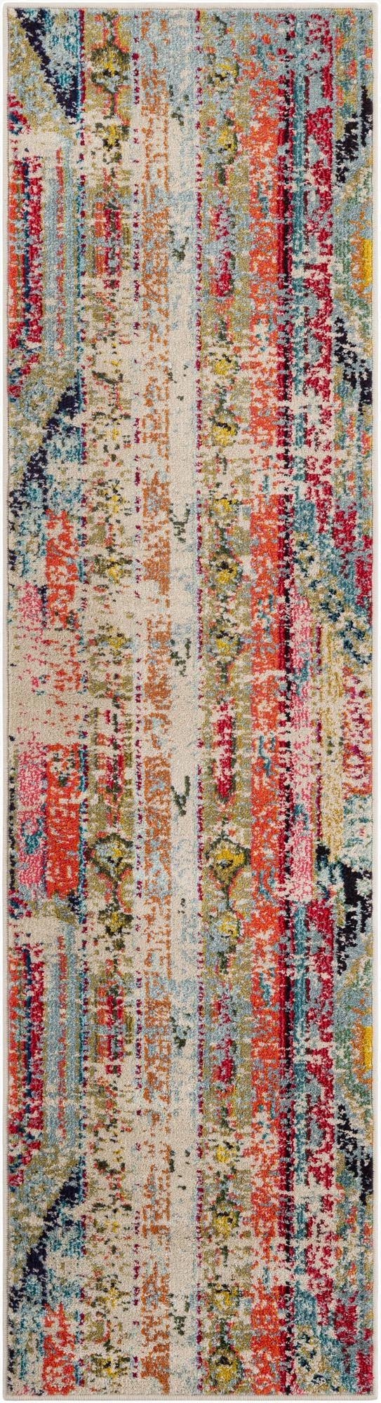 2' x 7'  Washable Santa Fe Runner Rug