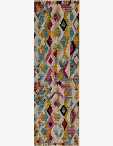 Washable Santa Fe Runner Rug