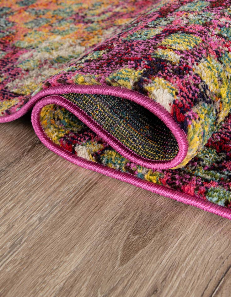 Detail image of 2' 7 x 8' Washable Sevilla Runner Rug