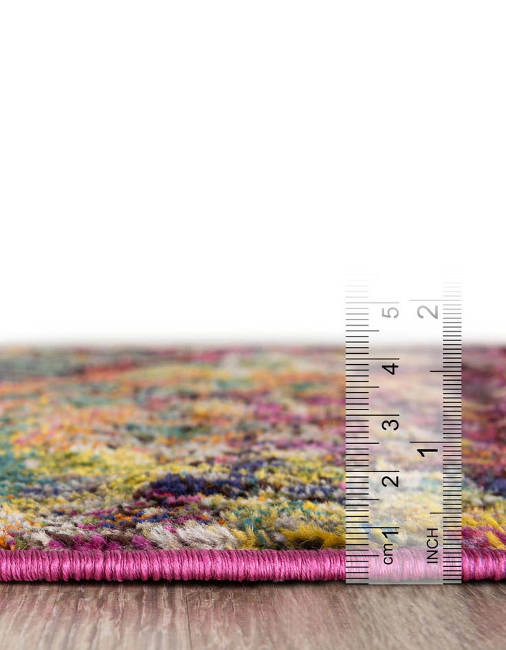 Detail image of 2' 7 x 8' Washable Sevilla Runner Rug