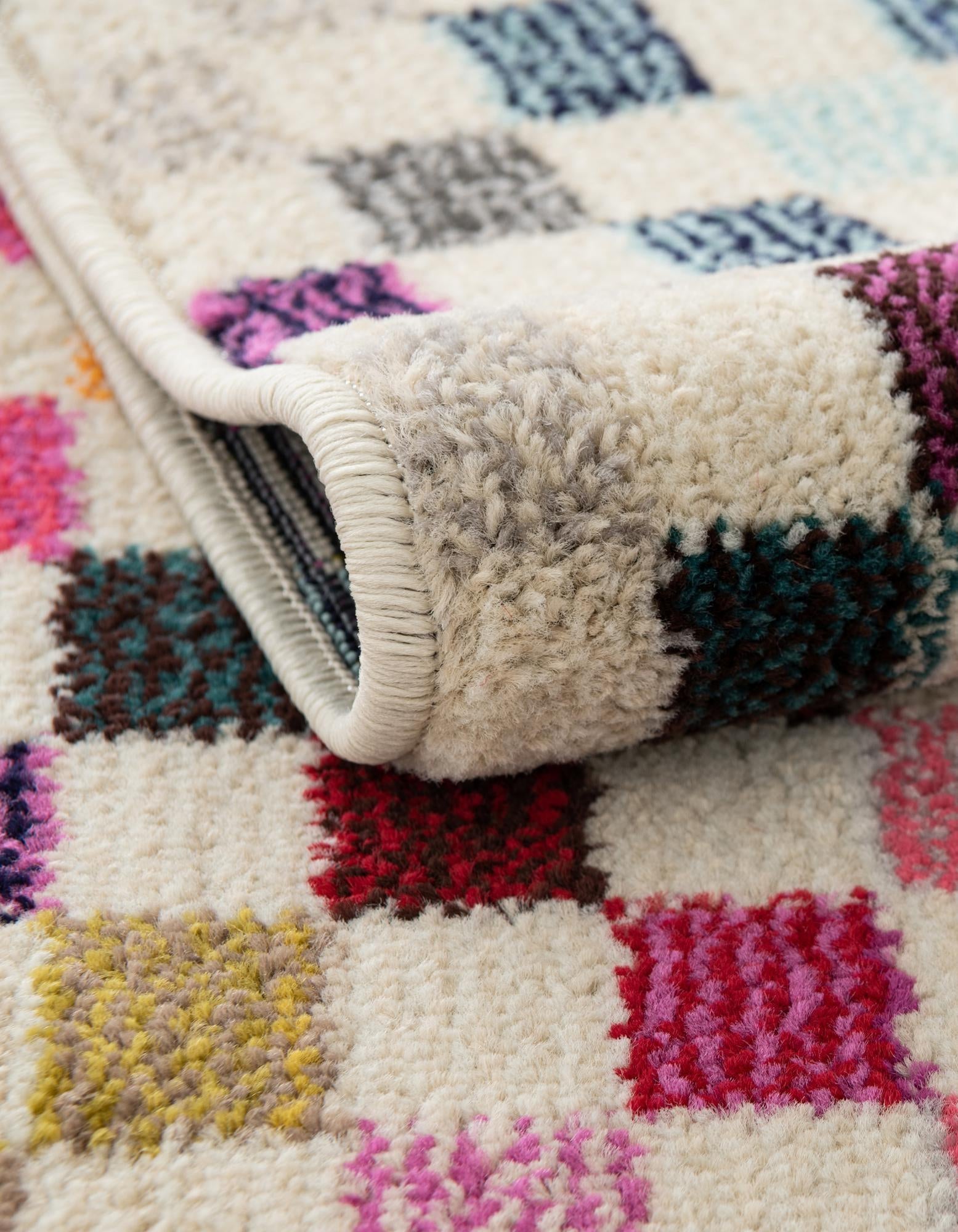 2' 2 x 6' 7 Washable Spectrum Runner Rug
