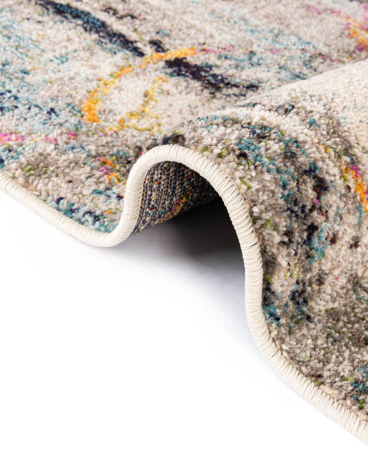 Detail image of 2' 7 x 10'  Washable Spectrum Runner Rug