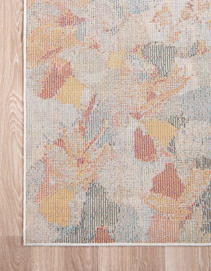 Detail image of 2' 2 x 6' 9  Washable Spectrum Runner Rug