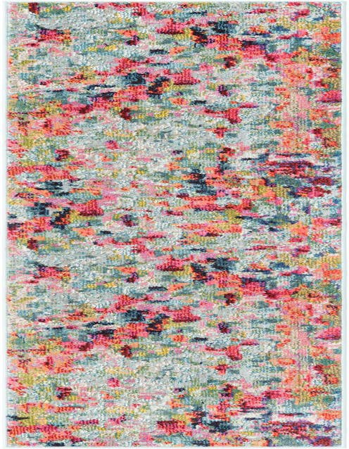 Detail image of 2' 7 x 12' Washable Spectrum Runner Rug