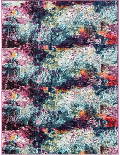 Detail image of 2' 7 x 13' 1 Washable Spectrum Runner Rug