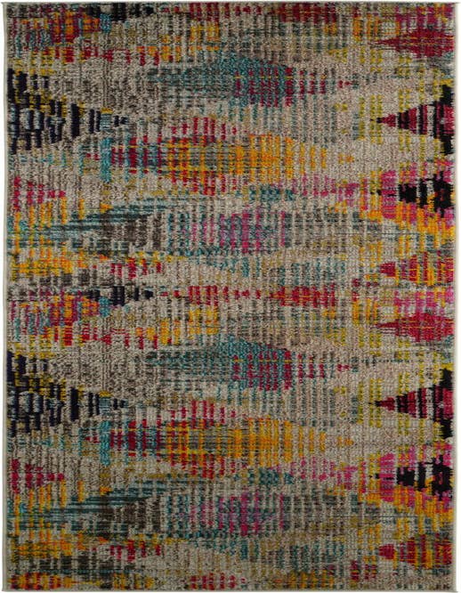 Detail image of 2' 7 x 10' Washable Spectrum Runner Rug
