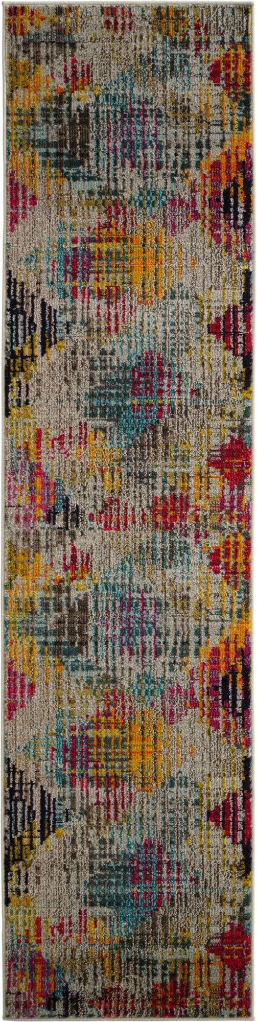 2' x 8'  Washable Spectrum Runner Rug