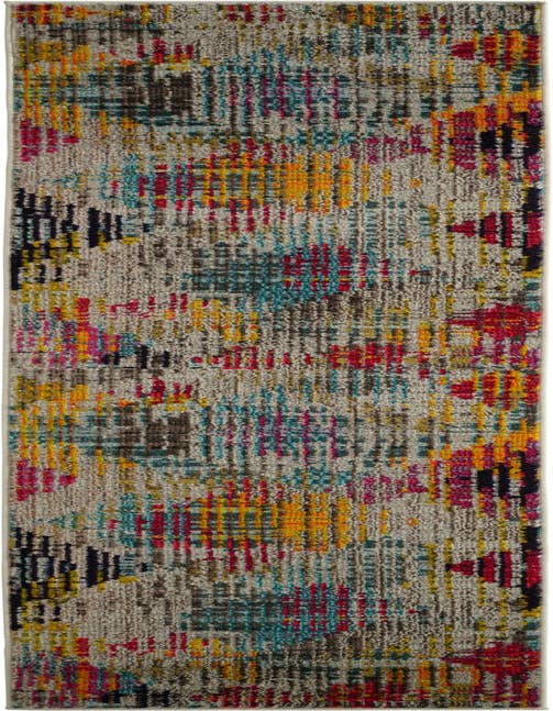 Detail image of 2' x 8' Washable Spectrum Runner Rug