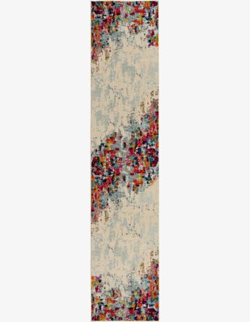 2' 7 x 12' Washable Spectrum Runner Rug