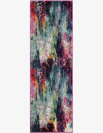 2' x 6' 1 Washable Spectrum Runner Rug