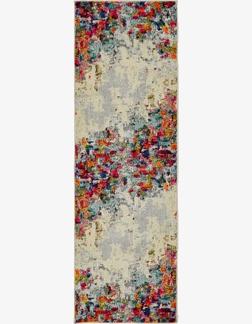 2' 2 x 6' 9 Washable Spectrum Runner Rug