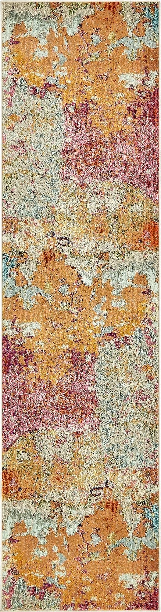 2' 7 x 10'  Washable Spectrum Runner Rug