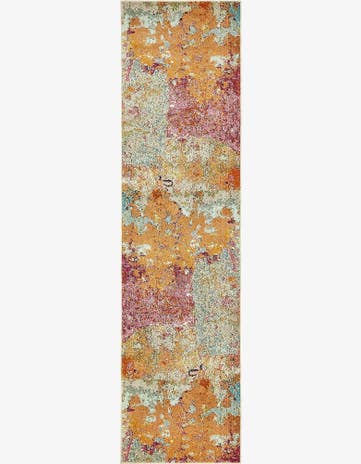 2' 7 x 10' Washable Spectrum Runner Rug