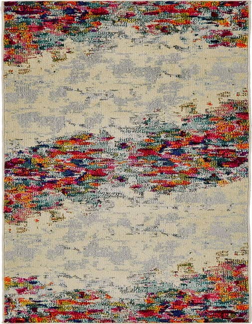 Detail image of 2' 7 x 10' Washable Theia Runner Rug