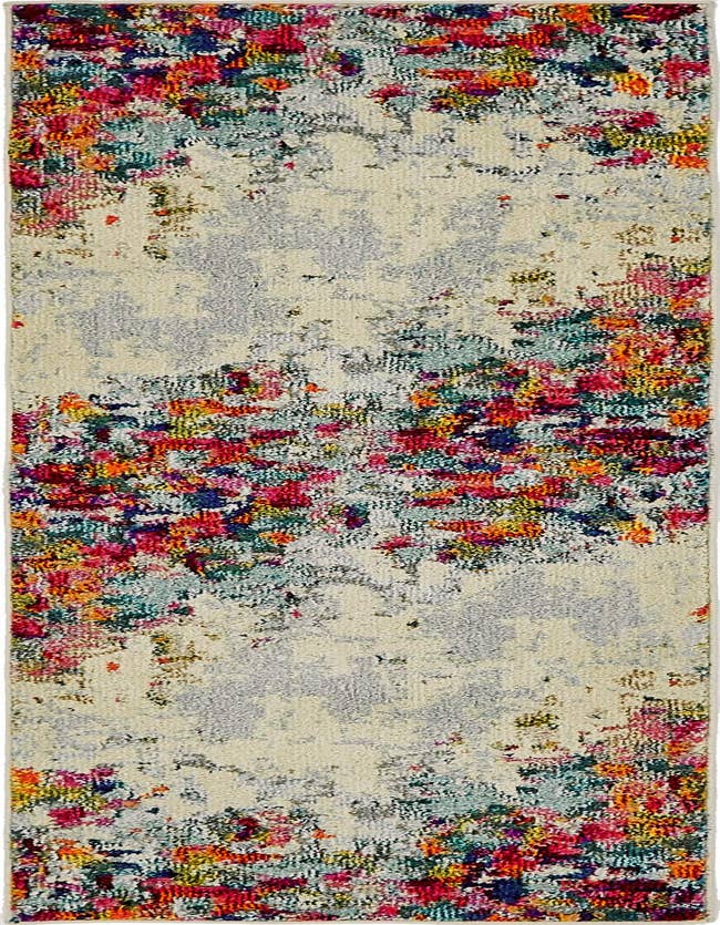 Detail image of 2' 2 x 6' 9 Washable Theia Runner Rug