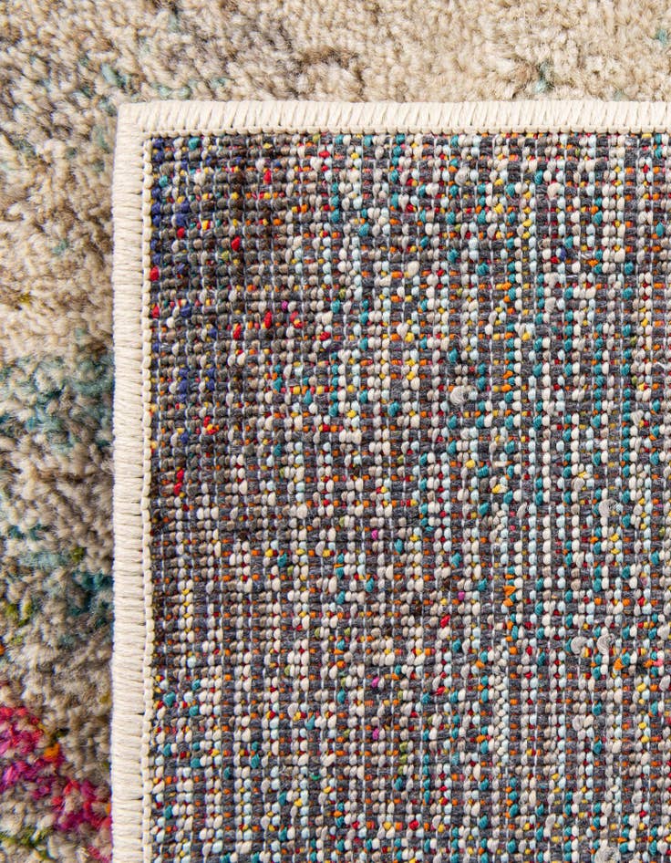 Detail image of 2' x 6' 9 Washable Theia Runner Rug