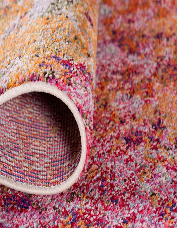 Detail image of 2' 2 x 6' 9 Washable Theia Runner Rug