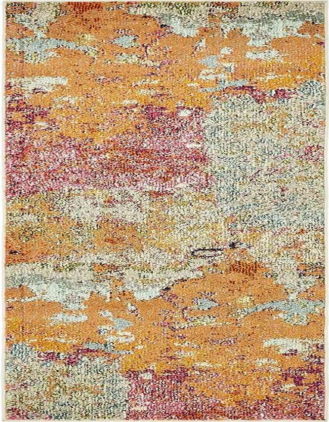 Detail image of 2' 2 x 6' 9 Washable Theia Runner Rug