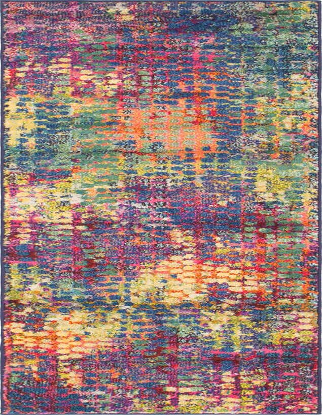 2' 2 x 6' Washable Theia Runner Rug