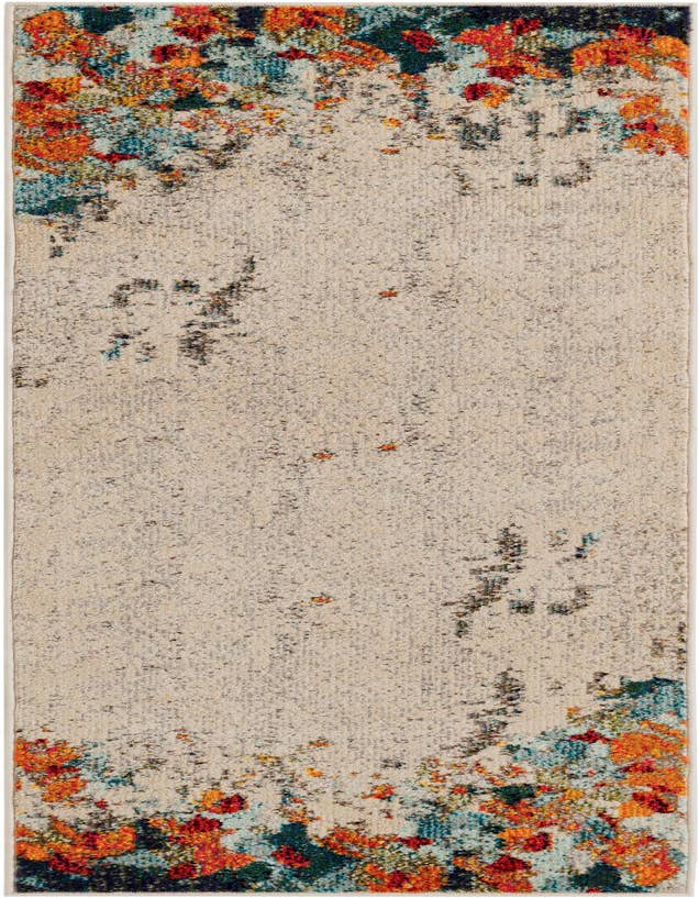 Detail image of 2' 2 x 6' 9 Washable Theia Runner Rug