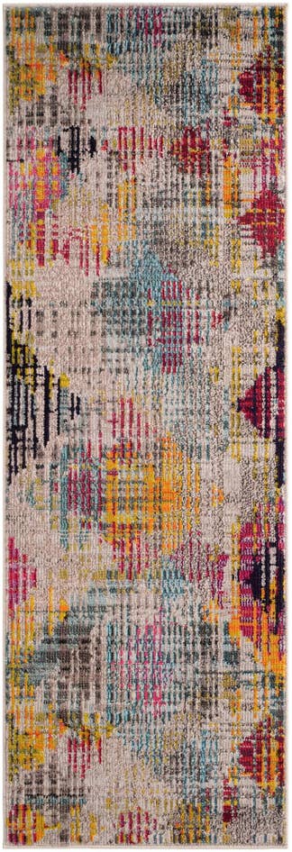 Detail image of 2' x 6' Washable Theia Runner Rug