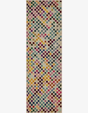 2' 2 x 6' 7 Washable Theia Runner Rug