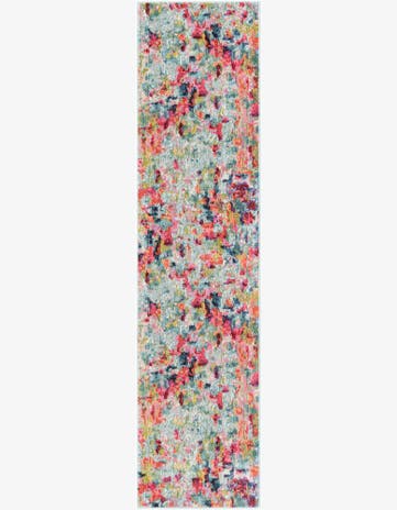 2' 7 x 12' Washable Theia Runner Rug