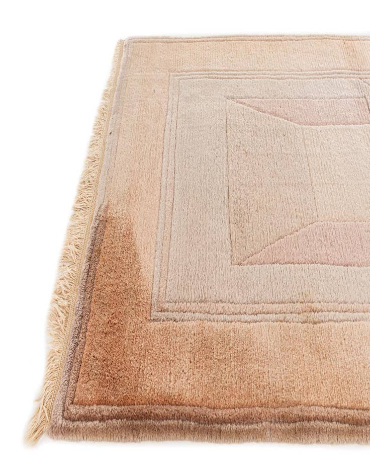 Detail image of 2' 10 x 6' 8  Hand Knotted Tibet Wool Runner Rug