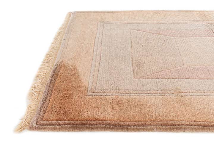 2' 10 x 6' 8 Hand Knotted Tibet Wool Runner Rug