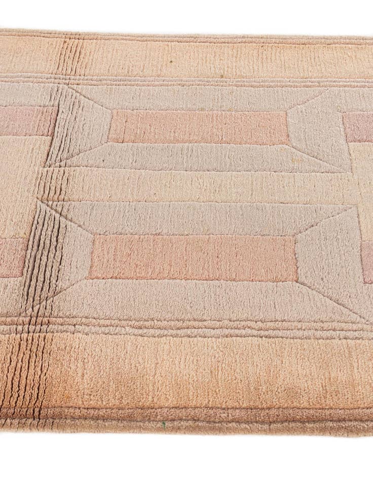 Detail image of 2' 10 x 6' 8  Hand Knotted Tibet Wool Runner Rug