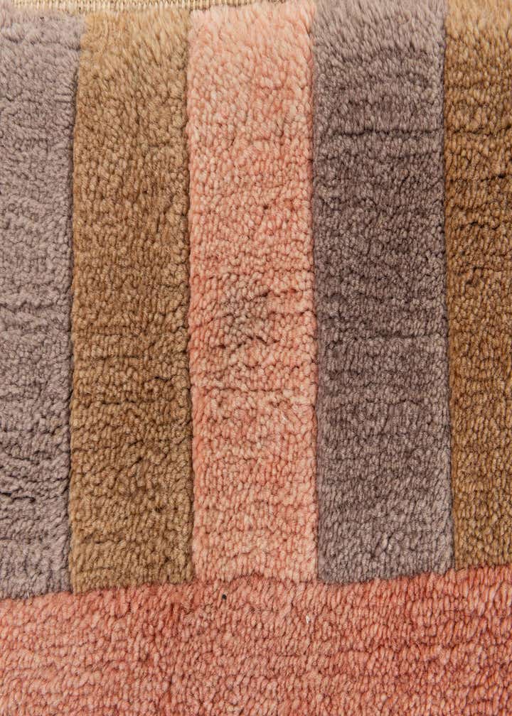 3' 1 x 9' 9 Hand Knotted Tibet Wool Runner Rug