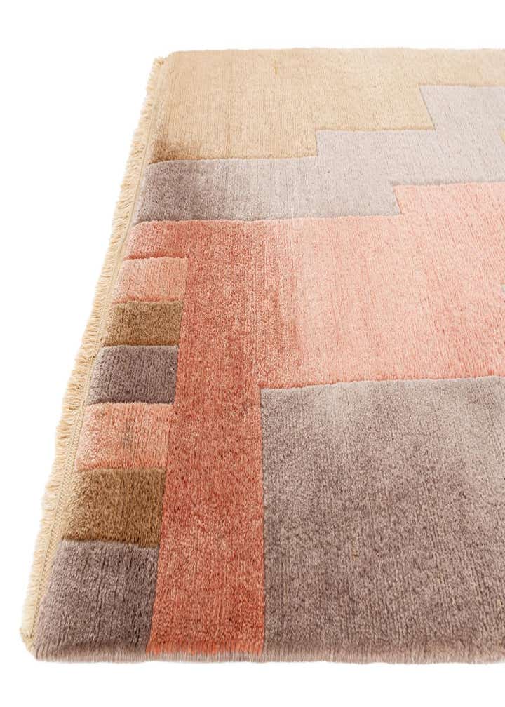 3' 1 x 9' 9 Hand Knotted Tibet Wool Runner Rug