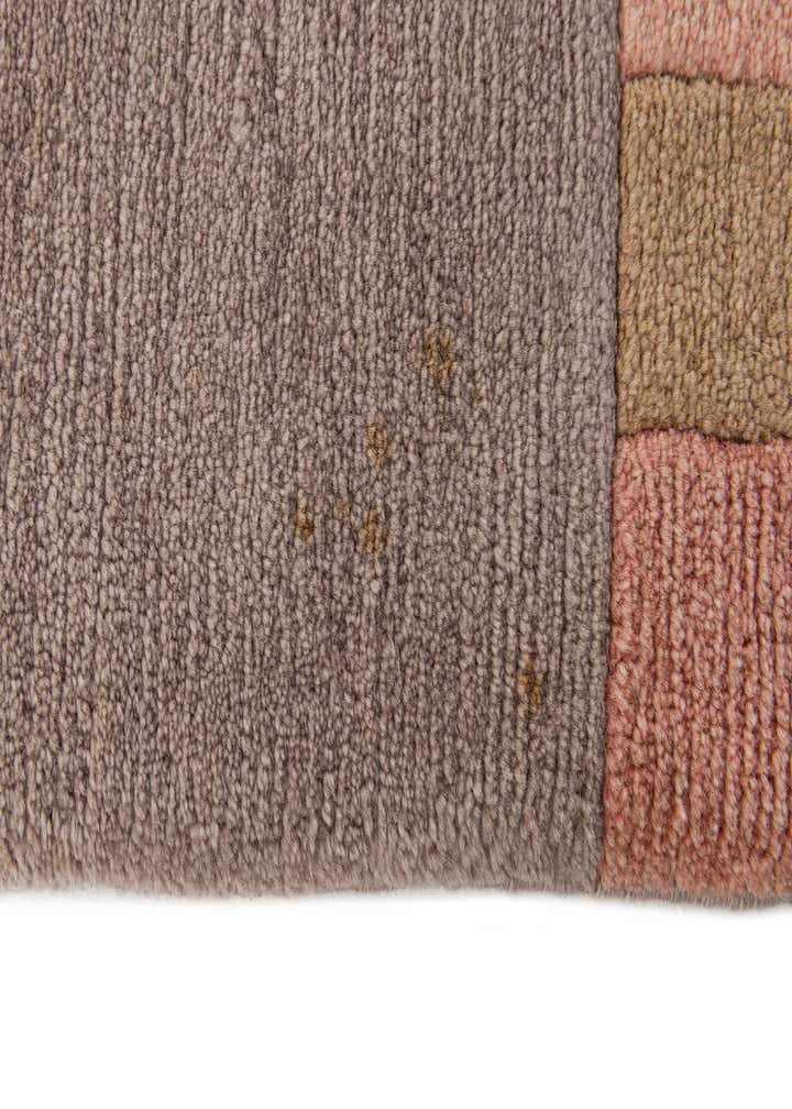 3' 1 x 9' 9 Hand Knotted Tibet Wool Runner Rug