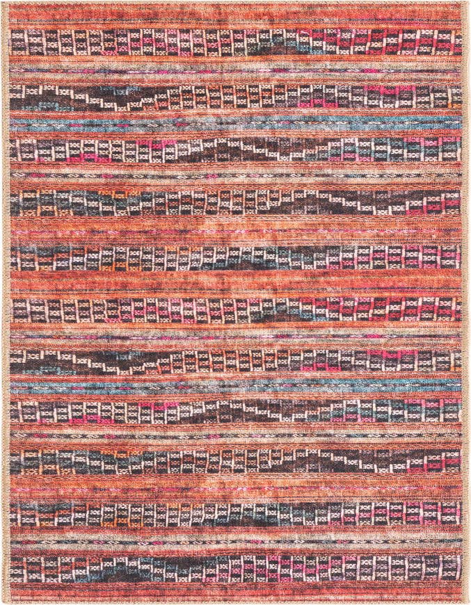 Detail image of 2' x 6' Washable Timeless Runner Rug