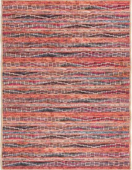 2' 6 x 12' Washable Timeless Runner Rug