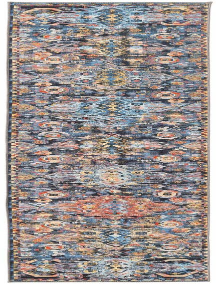 Detail image of 2' 6 x 12' Washable Timeless Runner Rug