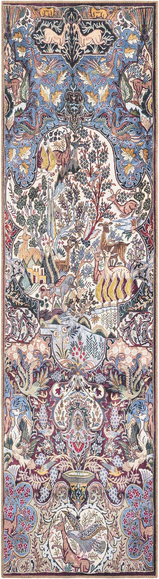 2' 7 x 10' Washable Timeless Runner Rug