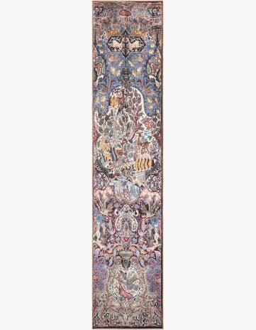 2' 7 x 12' Washable Timeless Runner Rug