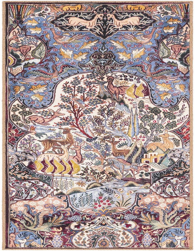 Detail image of 2' x 6' 1 Washable Timeless Runner Rug