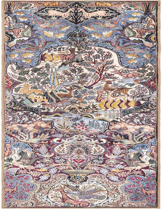 Detail image of 2' x 8' Washable Timeless Runner Rug